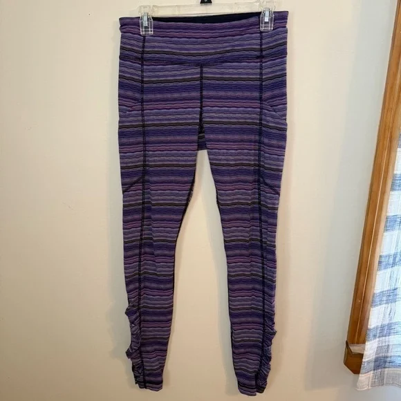 LULULEMON Speed Tight IV Space Dye Twist Ultra Violet Multi/Black 8 - Picture 2 of 11